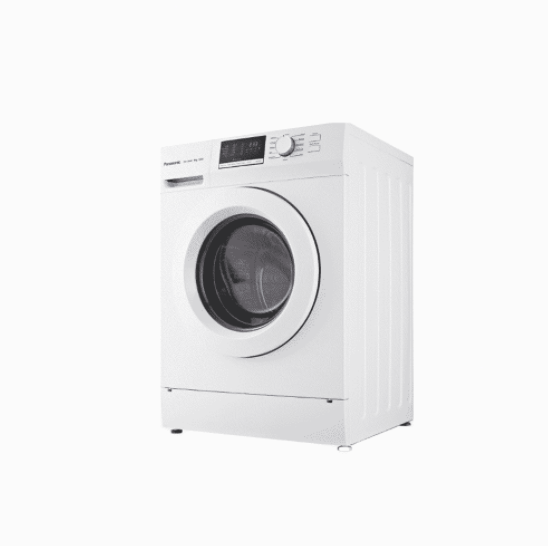 Panasonic 8KG Front Load Washer, 1200RPM,White, 128XB1WAS